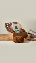 Chestnut Wool Merino Yarn Skein