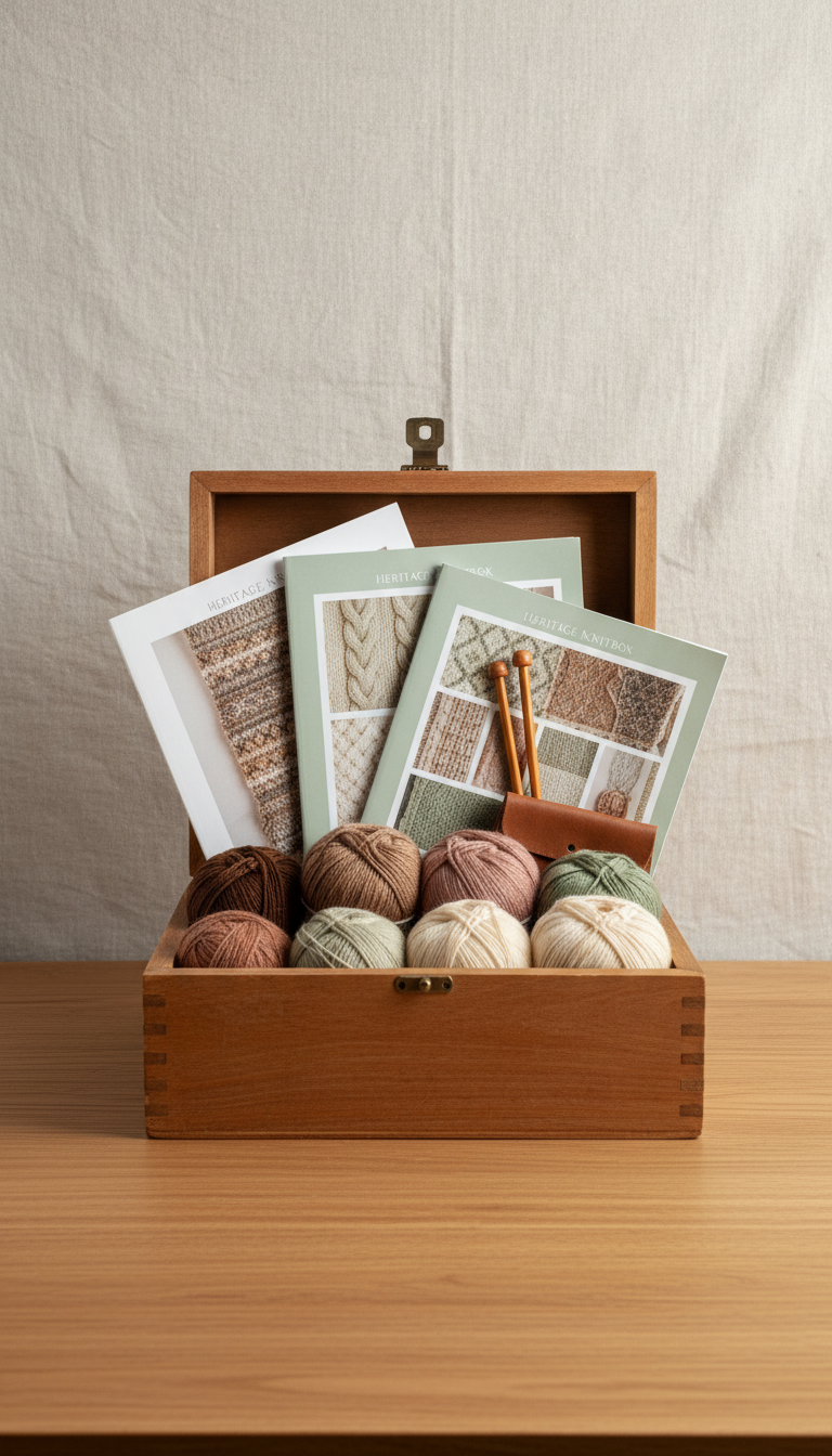Curated Knitbox With Natural Fibers